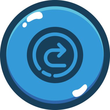 Dolu taslak biçiminde tazeleme simgesi