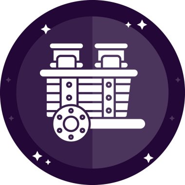 Araba bileti. Basit tasarım