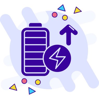 pil vektör illüstrasyonu