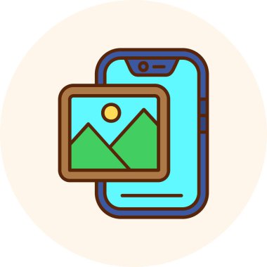 fotoğraf fotoğraf ikonu vektör illüstrasyon tasarımı