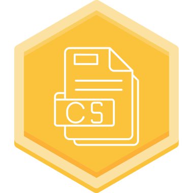 dosya biçimi simgesi, vektör illüstrasyonu