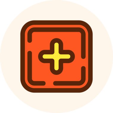 çapraz simge vektör illüstrasyonu