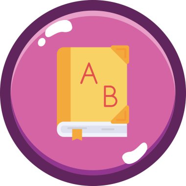 test tahtası düz biçim simgesi, vektör illüstrasyonu