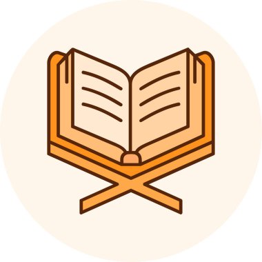 kitap simgesi vektör illüstrasyonu