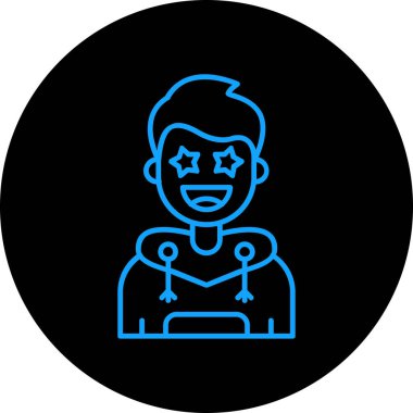 Vektör illüstrasyonu, simge ögesi arkaplanı