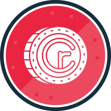 Bir b c simgesinin vektör illüstrasyonu