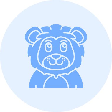 Hayvan ayı simgesi taslak biçiminde