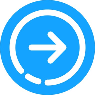 ok yönü ok simgesi doldurulmuş - taslak biçimi