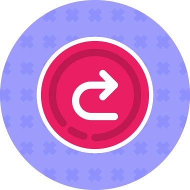 ok simgesi vektör illüstrasyonu