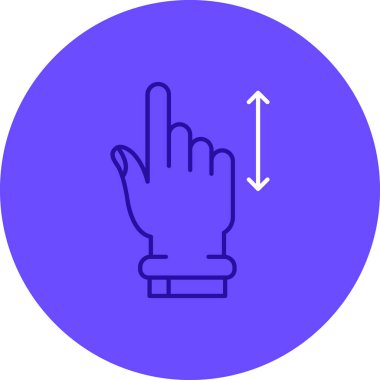 El imleç simgesi. vektör illüstrasyonu