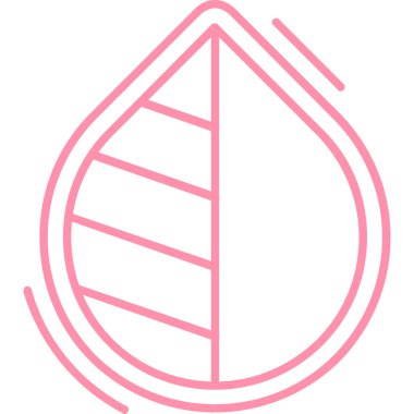 Yaprak ikonu vektör illüstrasyonu