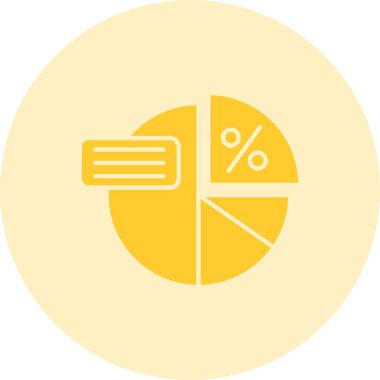 İndirim. Web simgesi basit illüstrasyon