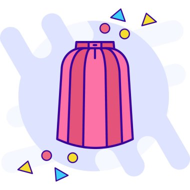 Bir yiyecek torbasının vektör çizimi