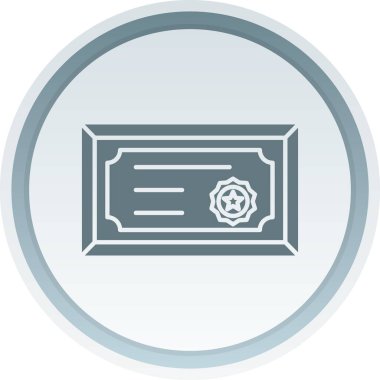 Modern simgenin vektör illüstrasyonu