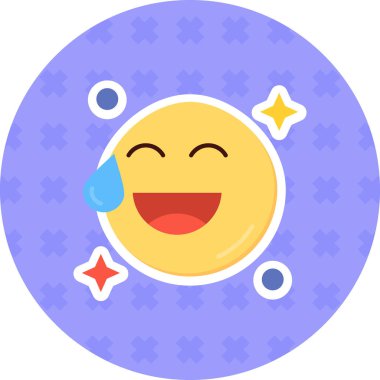emoticon ifade simgesi ile doldurulmuş - özet biçimi