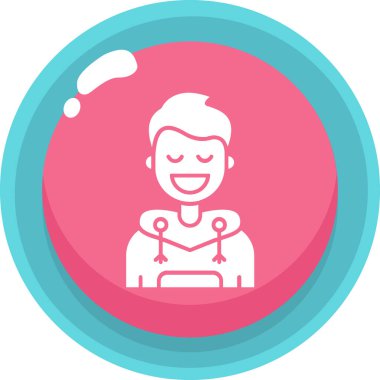 bebek ikonu vektör illüstrasyonu