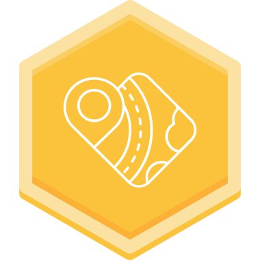 Bir kamera simgesinin vektör illüstrasyonu