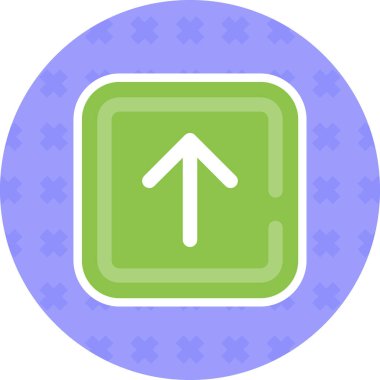 Yol işaretinin vektör illüstrasyonu