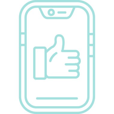 Modern basit simgenin vektör illüstrasyonu