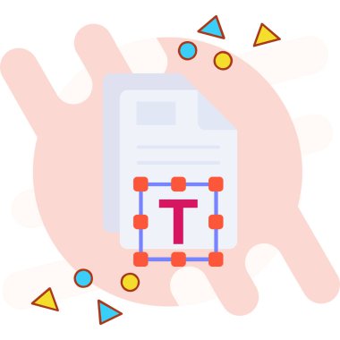 Ağ simgesi, haritanın vektör illüstrasyonu