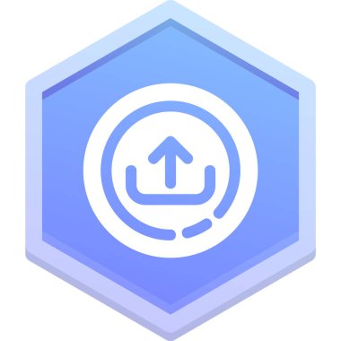 Modern ışık simgesinin vektör illüstrasyonu