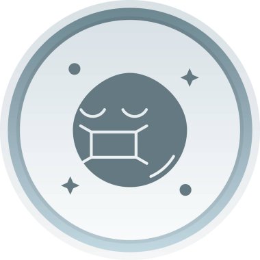 Bir uydunun vektör illüstrasyonu