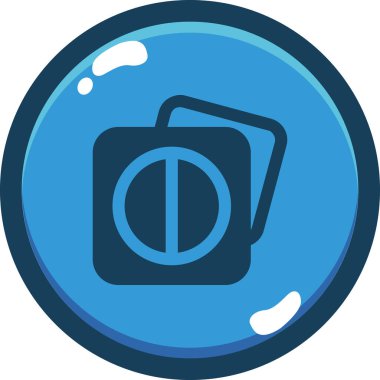 su damlası simgesi, vektör illüstrasyonu