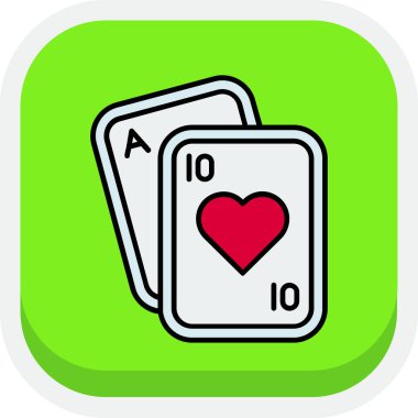 Kart vektör tasarımı illüstrasyonu 10 saat sürüyor