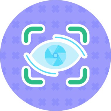 hedef simge, vektör illüstrasyonu