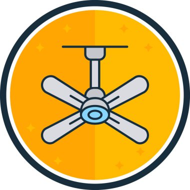 Hayran. Web simgesi basit illüstrasyon