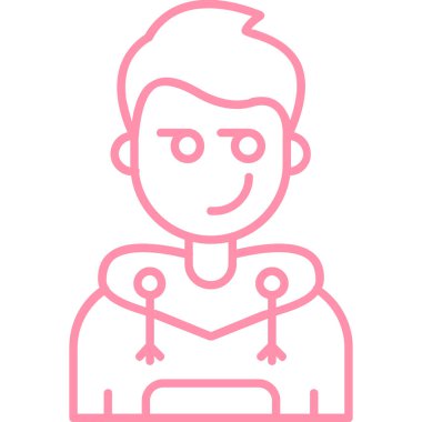 Çocuk simge vektör çizim