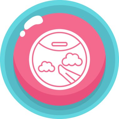 bulut hesaplama simgesi, vektör illüstrasyonu