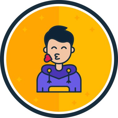 Çiçekli bir kadının vektör çizimi