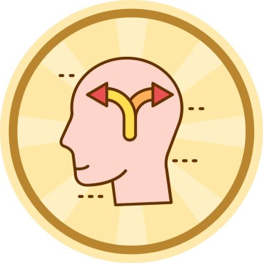 insan baş kutsal kişilerin resmi, vektör çizim