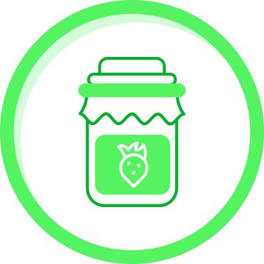 Gıda simgesinin vektör illüstrasyonu