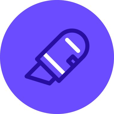 Modern simgenin vektör illüstrasyonu