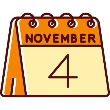 Takvim simge tasarlamak vektör