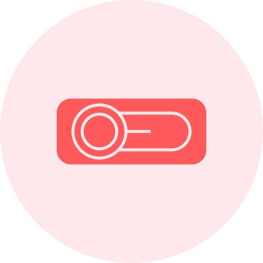 Modern bir simgenin vektör illüstrasyonu