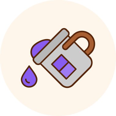 Su damlası. Web simgesi