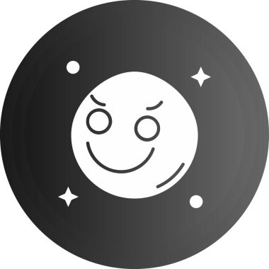 vektör ay simgesi, illüstrasyon