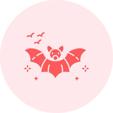 Bir Cadılar Bayramı simgesinin vektör illüstrasyonu