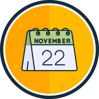 Moda biçimi izole edilmiş arkaplanda takvim simgesi