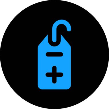 Modern ve temiz bir simgenin vektör çizimi