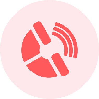 Hayran. Web simgesi basit illüstrasyon