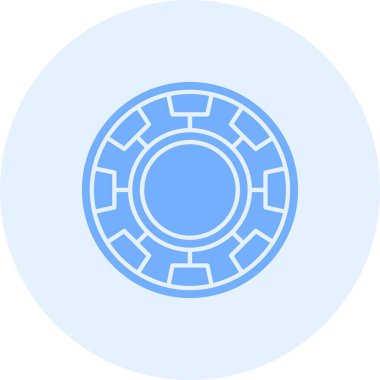 Bozuk para. Web simgesi basit illüstrasyon