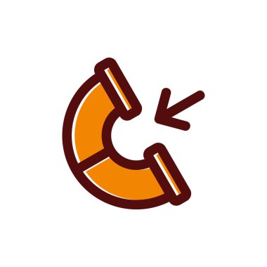 seo modern simgesinin vektör illüstrasyonu