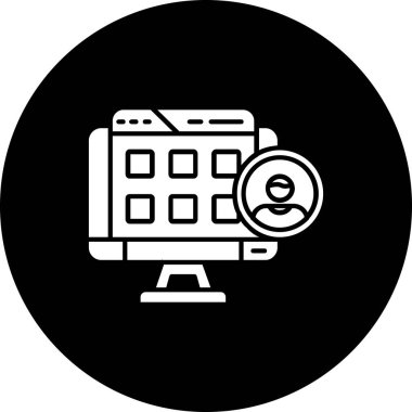 çevrimiçi eğitim simgesi tasarımı