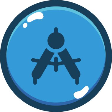 Musluk ikonu. vektör illüstrasyonu