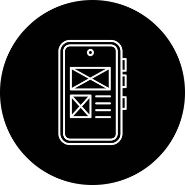 seo modern simgesinin vektör illüstrasyonu