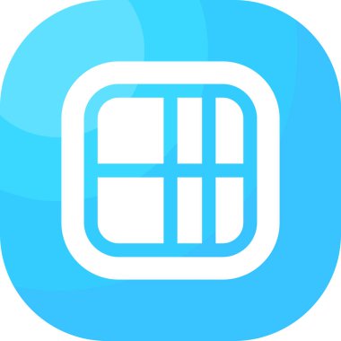 Kredi kartı ikonu vektör illüstrasyonu